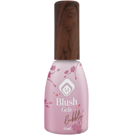 MAGNETIC Nail Design<br>Pastel Blush Gel - Bubbly<br>ג'ל בסיס עם צבע פסטל - Bubbly