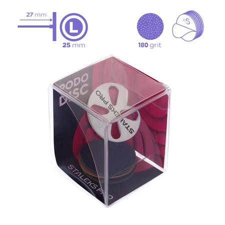 STALEKS PRO - EXPERT series <br> Pedicure disc Pododisc 25 mm - PDSET-25 <br> בסיס לדיסקיות שיוף 25 מ"מ - PDSET-25