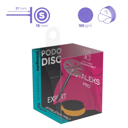 STALEKS PRO - EXPERT series <br> Pedicure disc Pododisc 25 mm - PDSET-25 <br> בסיס לדיסקיות שיוף 25 מ"מ - PDSET-25