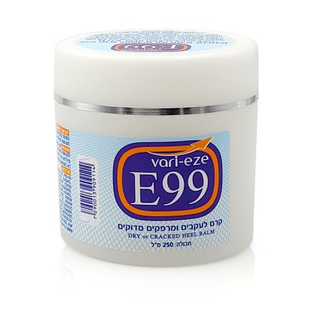Vari-eze E99<br> קרם לעקבים ומרפקים סדוקים<br>Dry Or Cracked Heel Balm