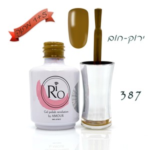לק ג'ל ריו - Rio Gel polish - 387