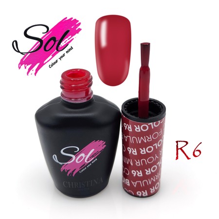 סול לק ג'ל R6<br>Sol Gel Polish R6