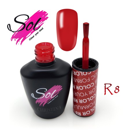 סול לק ג'ל R8<br>Sol Gel Polish R8