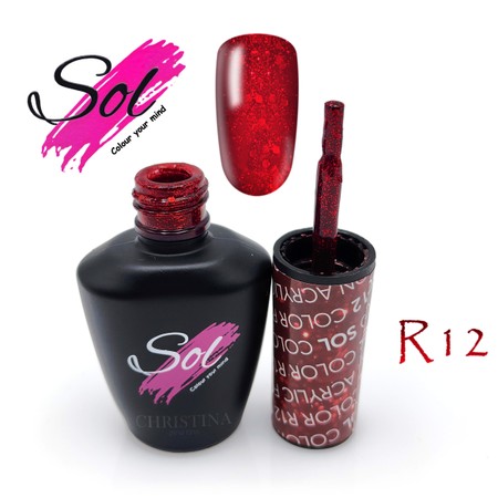 סול לק ג'ל R12<br>Sol Gel Polish R12