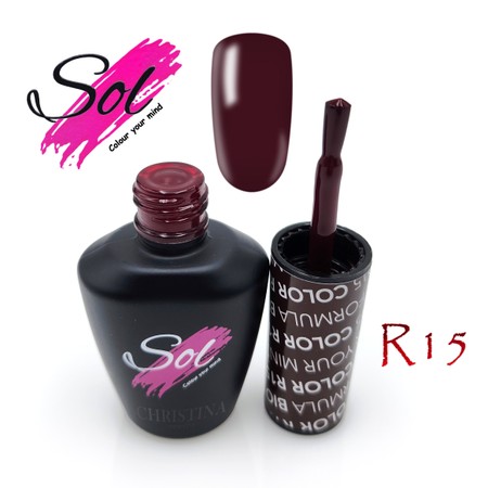 סול לק ג'ל R15<br>Sol Gel Polish R15