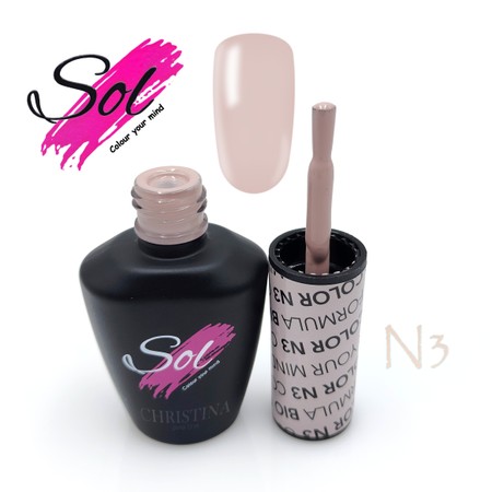 סול לק ג'ל N3<br>Sol Gel Polish N3