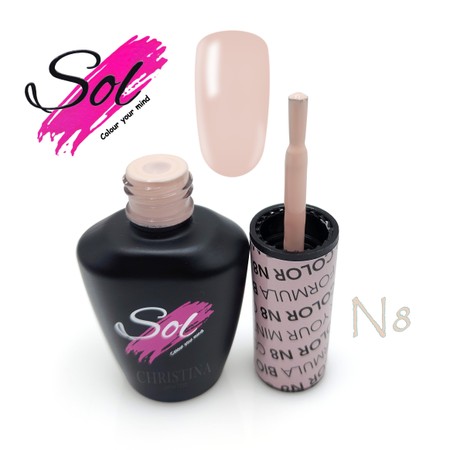 סול לק ג'ל N8<br>Sol Gel Polish N8