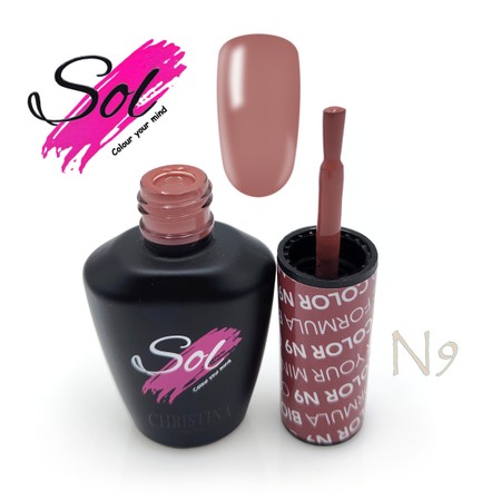 סול לק ג'ל N9<br>Sol Gel Polish N9