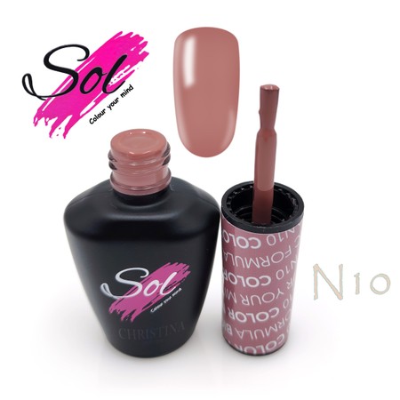 סול לק ג'ל N10<br>Sol Gel Polish N10