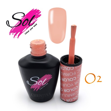 סול לק ג'ל O2<br>Sol Gel Polish O2