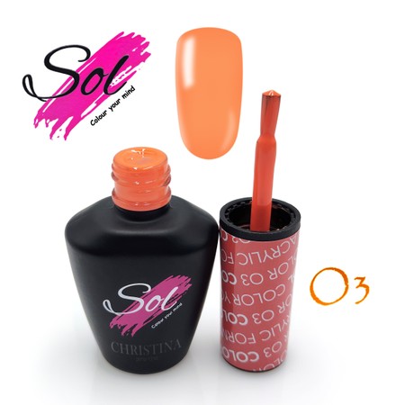 סול לק ג'ל O3<br>Sol Gel Polish O3