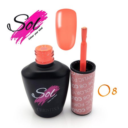 סול לק ג'ל O8<br>Sol Gel Polish O8