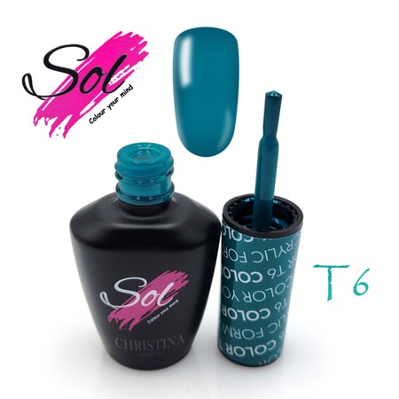 סול לק ג'ל T6<br>Sol Gel Polish T6