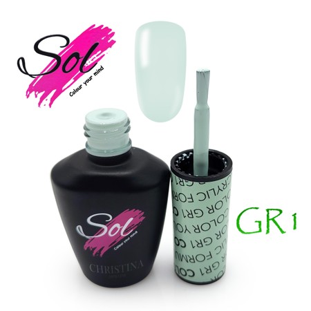 סול לק ג'ל GR1<br>Sol Gel Polish GR1