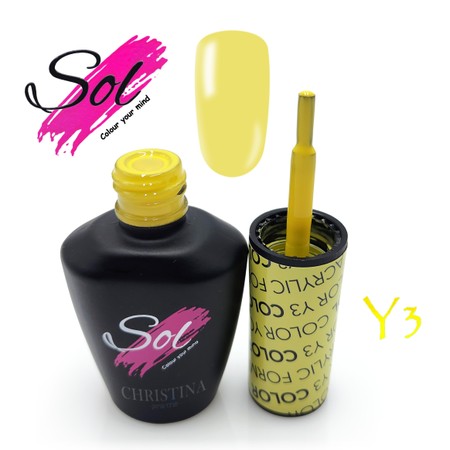 סול לק ג'ל Y3<br>Sol Gel Polish Y3