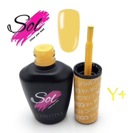 סול לק ג'ל Y4<br>Sol Gel Polish Y4