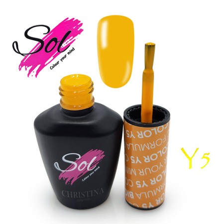 סול לק ג'ל Y5<br>Sol Gel Polish Y5