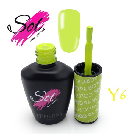 סול לק ג'ל Y6<br>Sol Gel Polish Y6