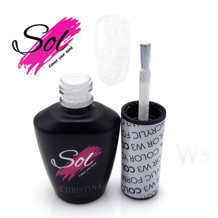 סול לק ג'ל W3<br>Sol Gel Polish W3