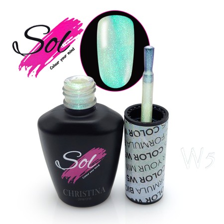 סול לק ג'ל W5<br>Sol Gel Polish W5