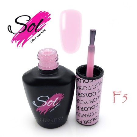 סול לק ג'ל F5<br>Sol Gel Polish F5