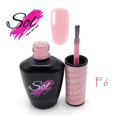 סול לק ג'ל F6<br>Sol Gel Polish F6