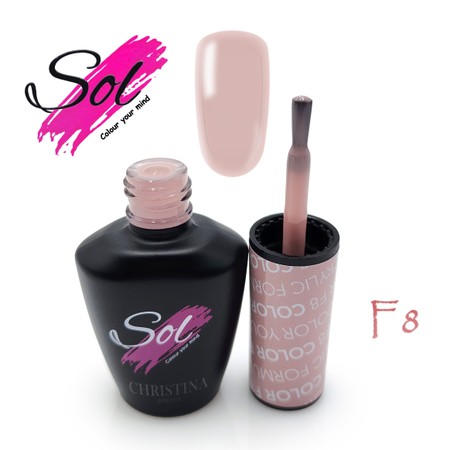 סול לק ג'ל F8<br>Sol Gel Polish F8