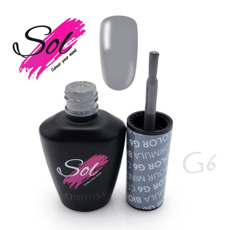 סול לק ג'ל G6<br>Sol Gel Polish G6