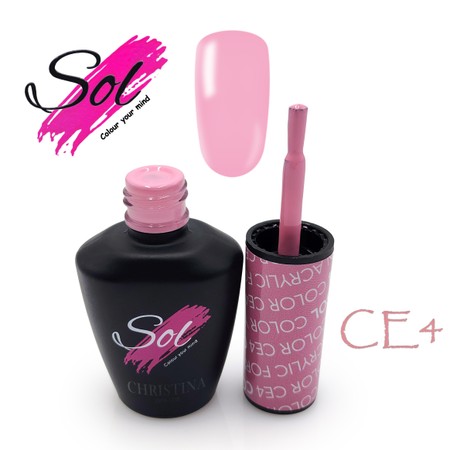 סול לק ג'ל CE4<br>Sol Gel Polish CE4