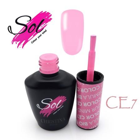 סול לק ג'ל CE7<br>Sol Gel Polish CE7