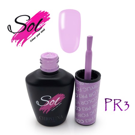 סול לק ג'ל PR3<br>Sol Gel Polish PR3