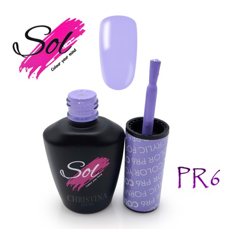 סול לק ג'ל PR6<br>Sol Gel Polish PR6