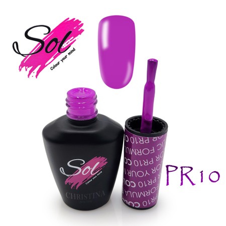 סול לק ג'ל PR10<br>Sol Gel Polish PR10