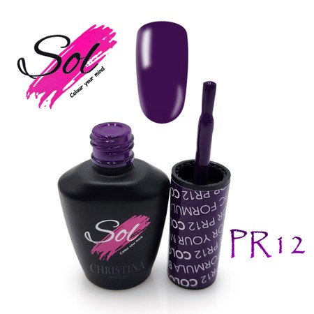 סול לק ג'ל PR12<br>Sol Gel Polish PR12