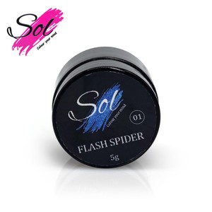 סול ספיידר פלאש ג'ל 01 - כחול<br>Sol Flash Spider Gel 01 - Blue