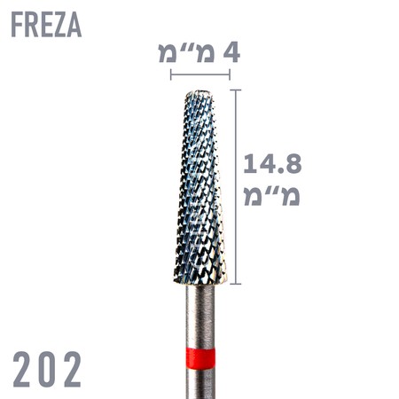 202 - ראש שיוף קרבייד קונוס