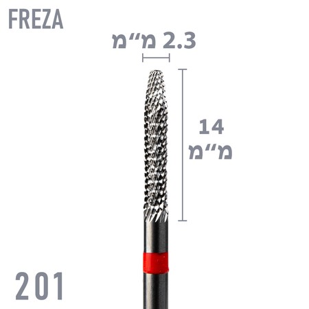 201 - ראש שיוף קרבייד UNC