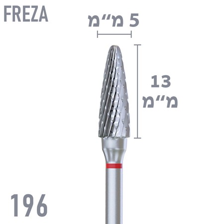 196 - ראש שיוף קרבייד קונוס