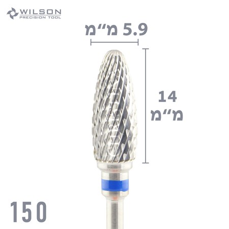 150 - ראש שיוף קרבייד קונוס