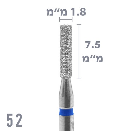 52 - ראש שיוף יהלום חבית UNC גסות בינונית