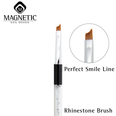 מכחול לפרנץ' מושלם וציור<br>Magnetic Perfect Smile Line Brush