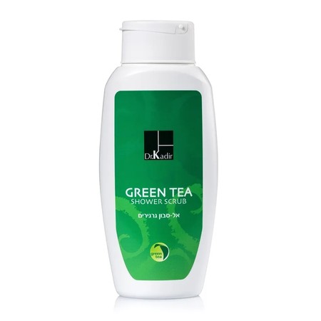 דר. כדיר<br>אלסבון גרגירים<br>Green Tea Shower Scrub