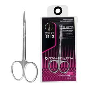 STALEKS PRO - EXPERT series<br>cuticle scissors - se-51|3<br>מספריים לקוטיקולה סטאלקס