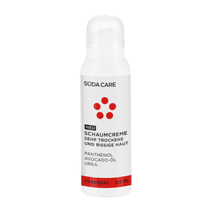 SUDA CARE - EVERY DAY<br>Foot Foam Cream For very dry and chapped skin<br>קרם קצף לעור יבש מאוד וסדוק
