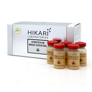 Hikari Laboratories<br>Stretch-M Meso-Cocktail<br>מזו-קוקטייל לטיפול בצלקות לאחר אקנה וסימני מתיחה