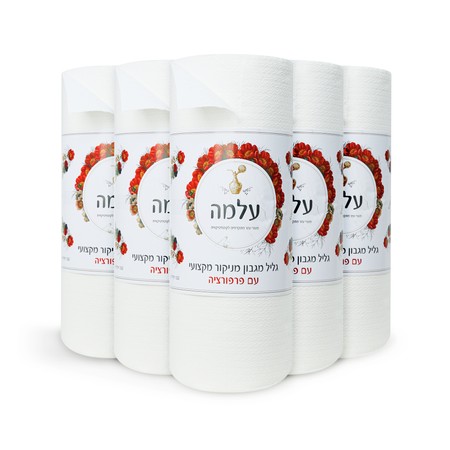 ​גליל מגבוני מניקור "עלמה" - 100 יחידות