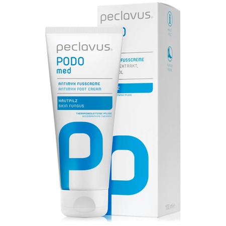 peclavus® PODOmed<br>AntiMYX Foot Cream<br>קרם רגליים AntiMYX לטיפול בפטרת והקלה בגירויים וגרד בעור