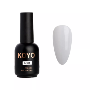 KOYO GEL POLISH<br>ראבר בייס עם צבע קויו - b001