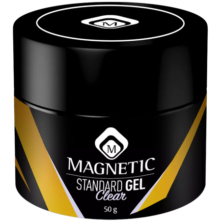 Magnetic Nail Design<br>Standard Gel - Clear<br>ג'ל בנייה שקוף