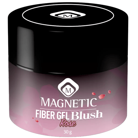 Magnetic Nail Design<br>פייבר ג'ל Blush - גוון Rose